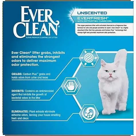 Ever Clean Extra Strong Kattegrus Uparfumeret 10 L